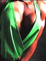 super hot ebony female bodybuilder mistress treasure in ripped contest shape